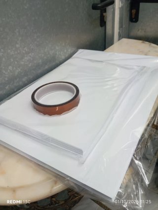 Carta per sublimazione A4/A3 e nastro termico