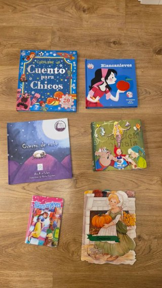 Lote de 6 libros infantiles