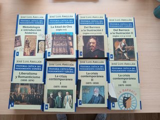 Historia crítica del pensamiento español completa