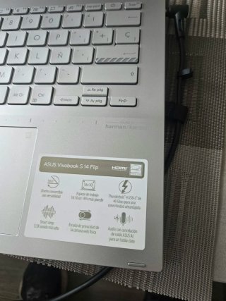 Portátil Táctil ASUS Vivobook Plateado nuevo