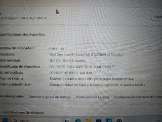 Portátil Táctil ASUS Vivobook Plateado nuevo