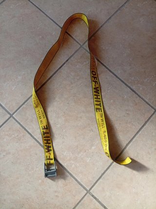 Cintura Off-White Gialla