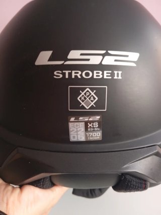 Casco Abatible LS2 Negro Mate XS
