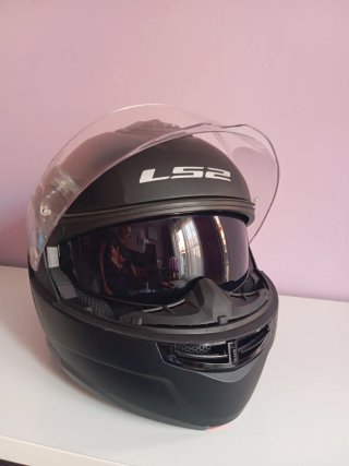 Casco Abatible LS2 Negro Mate XS