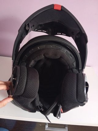 Casco Abatible LS2 Negro Mate XS