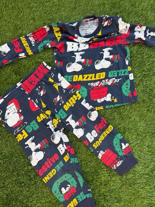 Pijama Navidad Snoopy Lefties 18-24 meses