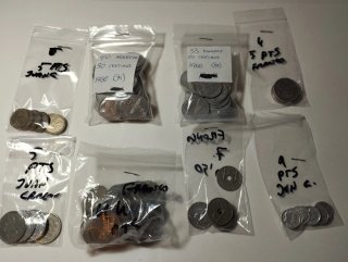 Lote monedas antiguas Franco y Juan Carlos
