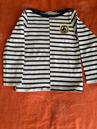 Maglia Petit Bateau a righe 5 anni