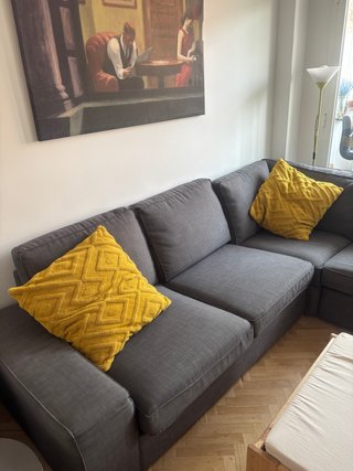 Sofá KIVIK IKEA gris