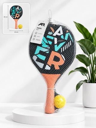 Set de pádel y pelota