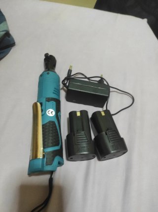 Llave de carraca eléctrica Con dos baterias
