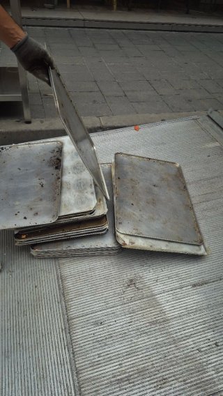 Bandejas metálicas para horno