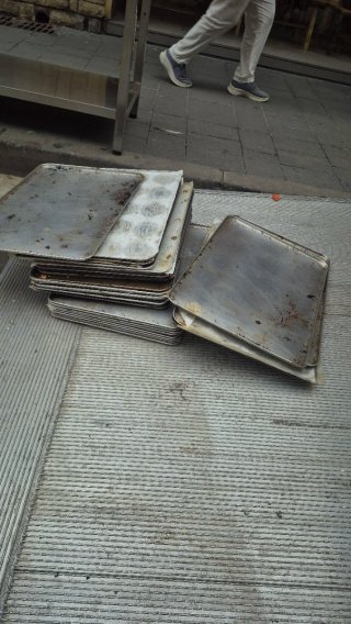 Bandejas metálicas para horno