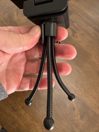 Webcam 4K con Micrófono y Mini Trípode
