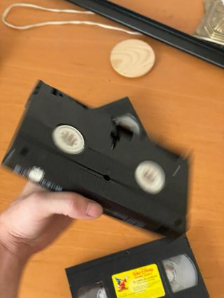 4 Películas VHS Disney (Español)