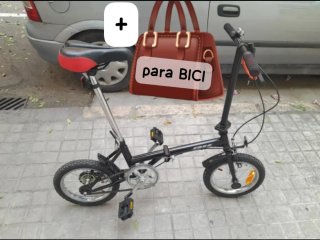Bicicleta plegable 14"+Regalo*