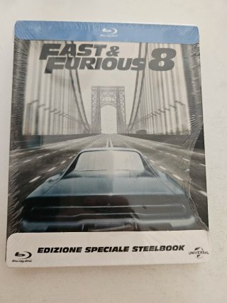 Fast & Furious 8 Steelbook Blu-ray nuovo