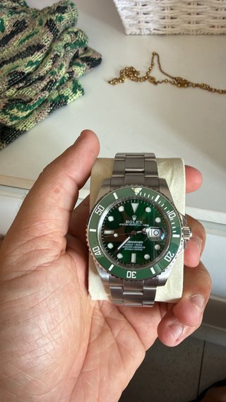 Rolex Submariner Hulk Verde