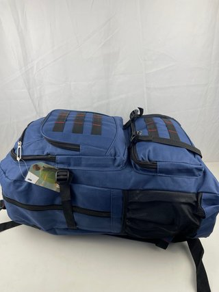 Mochila de Senderismo 65L Azul – Gran Capacidad