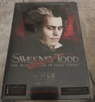 Sweeney Todd Edición Metálica DVD
