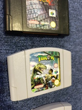 3 Juegos Turok para Nintendo 64