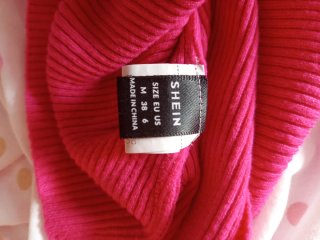 Jersey de Cuello Alto Rosa