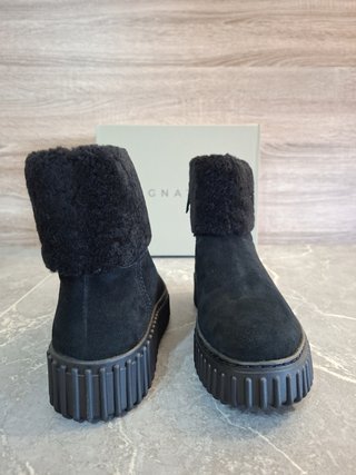 Botines Clarks Torhill Turn Negros Talla 38