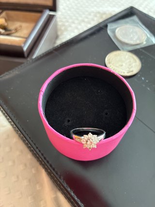 Anillo Oro Blanco y Brillantes