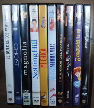 Colección de 10 Películas en DVD