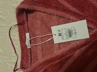 Jersey de Manga Larga Rojo Talla L