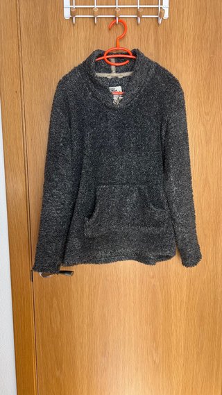 Sudadera pelo gris talla XS