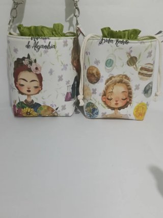 Bolso bombonera Frida Kahlo