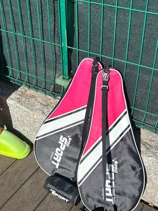 Raquetas de tenis infantiles con fundas