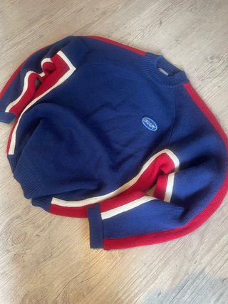 Jersey de punto CRAFT azul y rojo