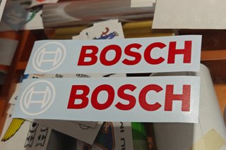 2 Pegatinas Bosch