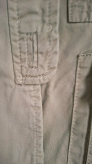 Chaqueta Zara estilo safari beige Talla L
