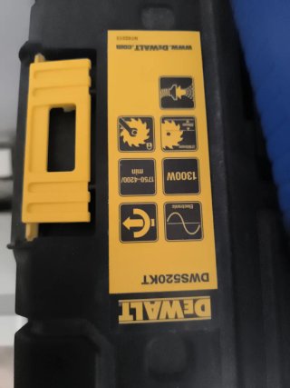 Sierra de inmersión Dewalt DWS520KT