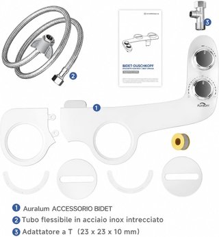 Bidet per WC Ultra Sottile Auralum