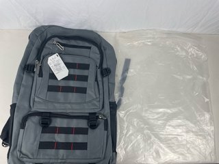 Mochila de Senderismo 70L Gris – Gran Capacidad