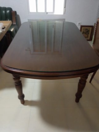 Mesa Comedor Madera Maciza + 4 Sillas