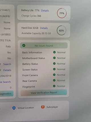 iPad  (6ª Gen) A1893de 32GB –negro/plata