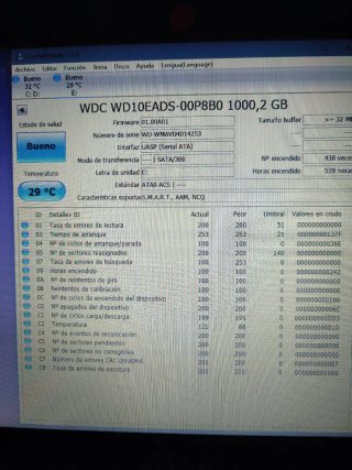 Disco Duro Interno WD Green 1TB SATA