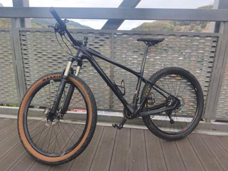 Bicicleta de Montaña Negra