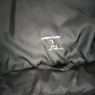 Anorak largo negro Primark