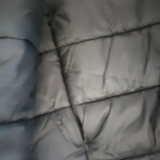 Anorak largo negro Primark