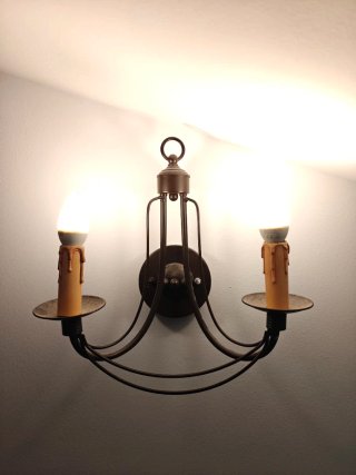 Lámpara de pared vintage