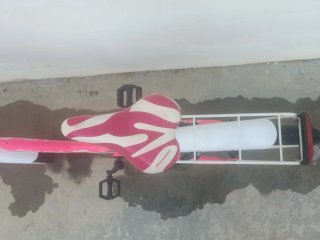 Bicicleta Infantil Aurelia 20" Rosa y Blanca