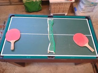 Mesa Multijuegos: Futbolín, Billar, Ping Pong