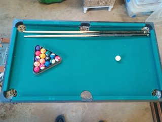 Mesa Multijuegos: Futbolín, Billar, Ping Pong