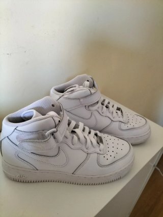 Nike Air Force 1 Bota Blancas